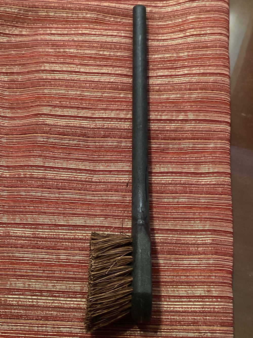 Palmyra Fiber Gong Brush 20-Inch With Durable Handle For Heavy-Duty Cleaning NEW